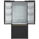 Forno 30-inch, 17.5 cu. ft. Counter-Depth French 3-Door Refrigerator with Interior Ice Maker FFFFD1974-31BLK IMAGE 2