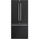 Forno 30-inch, 17.5 cu. ft. Counter-Depth French 3-Door Refrigerator with Interior Ice Maker FFFFD1974-31BLK IMAGE 3