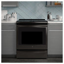 GE Profile 30-inch Slide-In Induction Range with Chef Connect PHS930BLTS