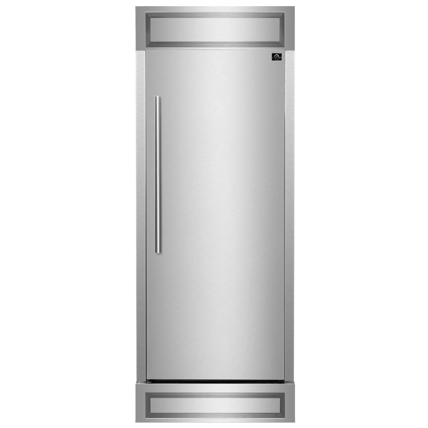 Forno 30-inch 13.6 cu.ft Built-in Refrigerator and Freezer Combo FFFFD