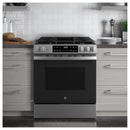 GE 30-inch Slide-in Gas Range with Griddle GGS500SVSSGGS500SVSS