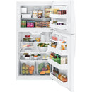 GE 33-inch, 21.2 cu. ft. Top Freezer Refrigerator with Ice Maker GIE21GTHWWGIE21GTHWW