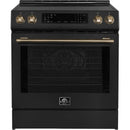 Forno 30-inch Slide-In Induction Range with True European Convection Technology FFSIN0905-30BLK IMAGE 6