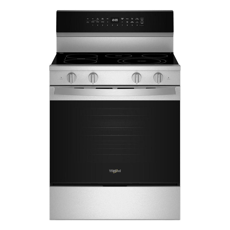 Whirlpool 30-inch Freestanding Electric Range with Air Cooking Technology WFES7530RZ IMAGE 1