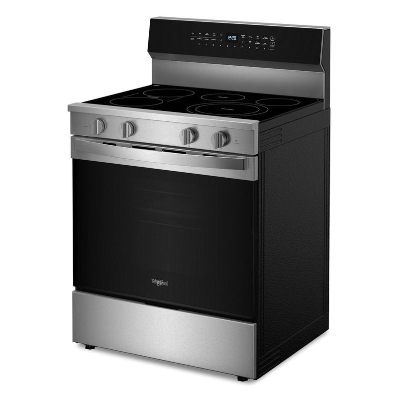 Whirlpool 30-inch Freestanding Electric Range with Air Cooking Technology WFES7530RZ IMAGE 3