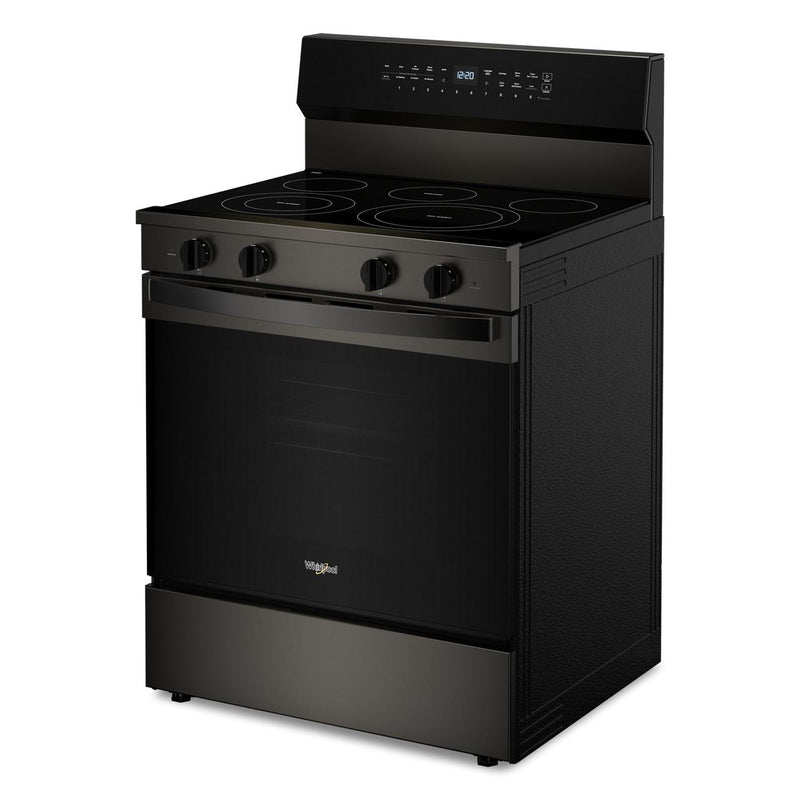 Whirlpool 30-inch Freestanding Electric Range with Air Cooking Technology WFES7530RV IMAGE 3