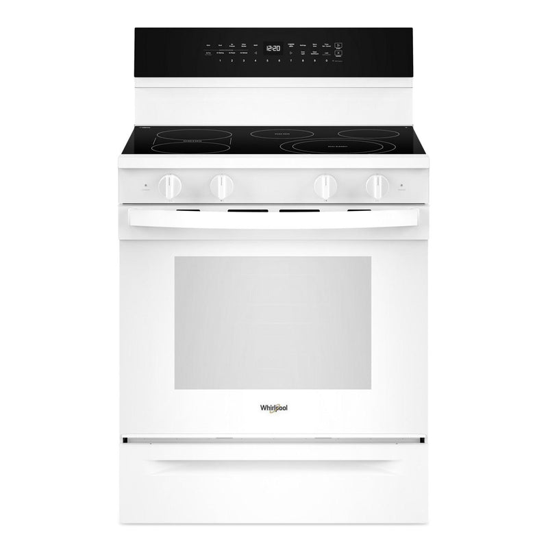 Whirlpool 30-inch Freestanding Electric Range with Air Cooking Technology WFES7530RW IMAGE 1