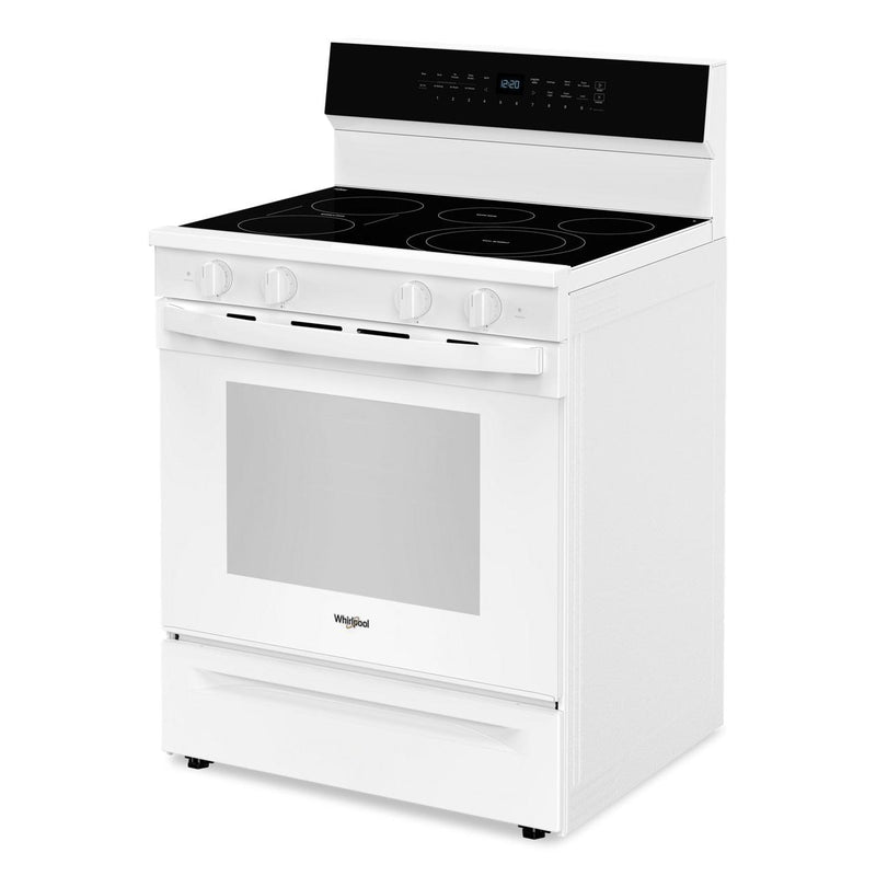 Whirlpool 30-inch Freestanding Electric Range with Air Cooking Technology WFES7530RW IMAGE 3