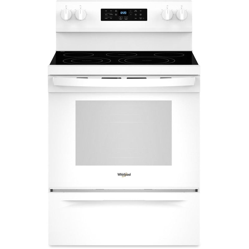 Whirlpool 30-inch Freestanding Electric Range with Air Fry WFES5030RW IMAGE 1