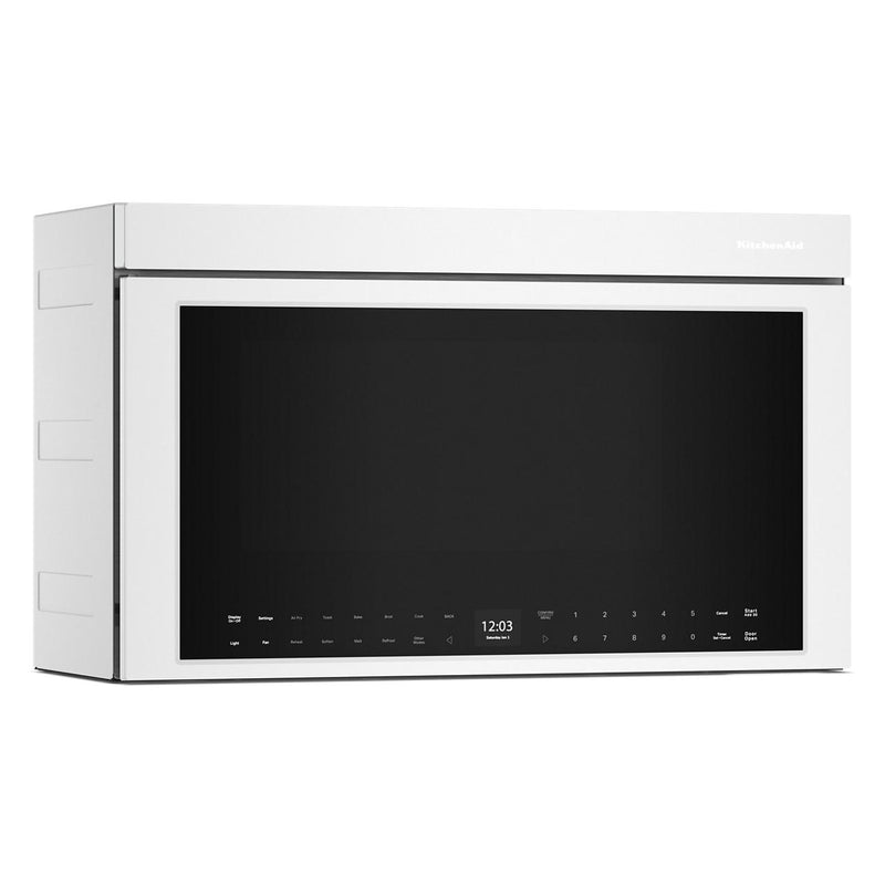 KitchenAid 30-inch, 1.1 cu. ft. Over-the-Range Microwave Oven with Air Fry Technology KMMF530PWH IMAGE 4