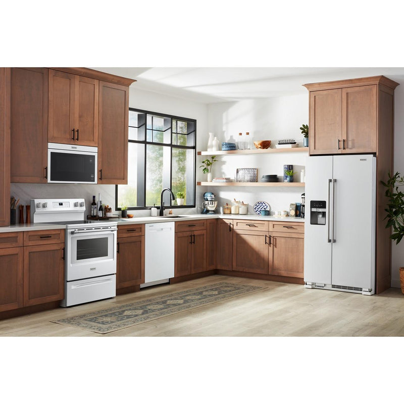 Maytag 30-inch Freestanding Electric Range with Convection Technology MFES6030RW IMAGE 16