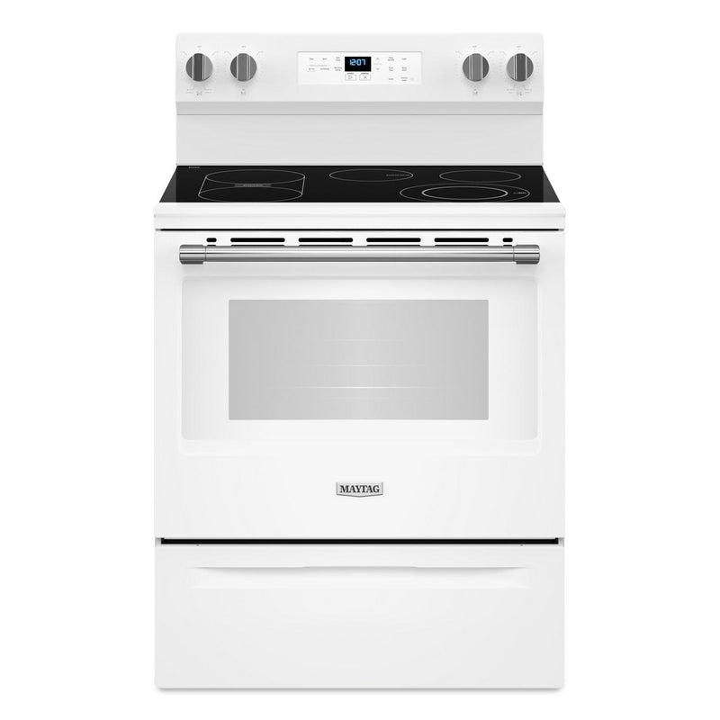 Maytag 30-inch Freestanding Electric Range with Convection Technology MFES6030RW IMAGE 1