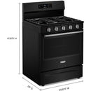 Maytag 30-inch Freestanding Gas Range MFGS4030RB IMAGE 7