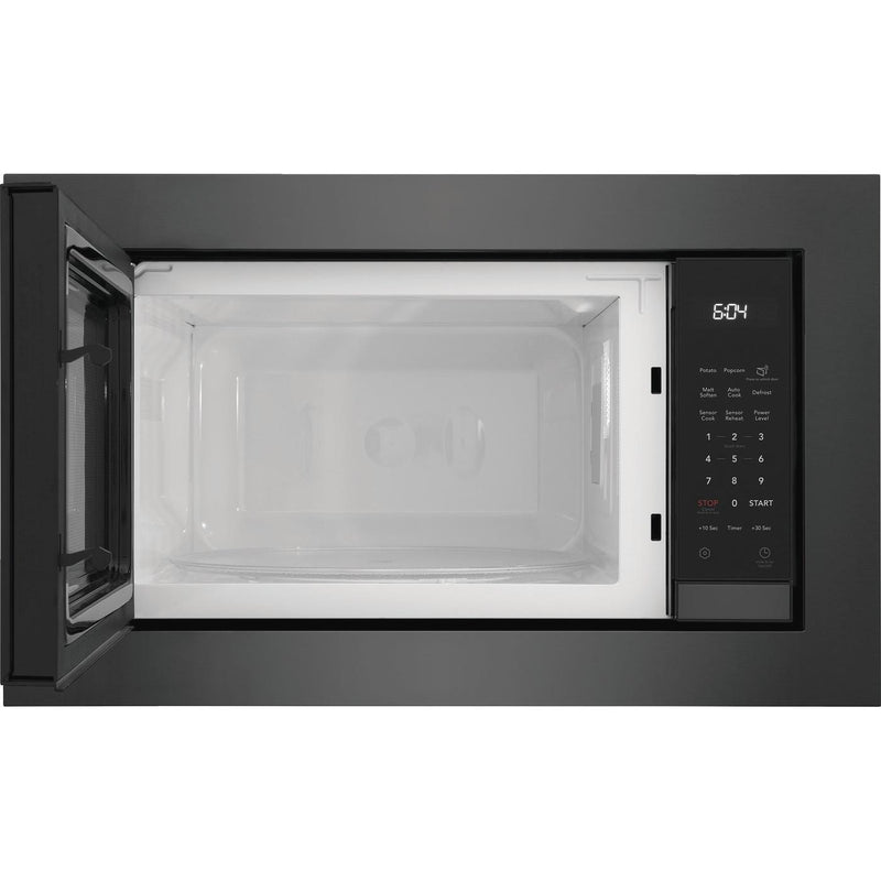 Frigidaire Gallery 24-inch, 2.2 cu.ft. Built-in Microwave Oven with Sensor Cooking GMBS3068BD IMAGE 3