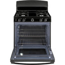 GE 30-inch Freestanding Gas Range JGBS30DEKBB