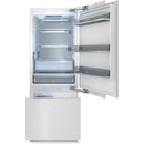  Thor Kitchen 30-inch, 16.1 cu. ft. Built-in Bottom Freezer Refrigerator with Water Dispenser XRF3016BBP IMAGE 2