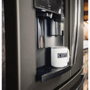 GE Profile 36-inch, 22.2 cu.ft. Counter-Depth French 3-Door Refrigerator with Keurig® K-Cup® Brewing System PYE22PMKESPYE22PMKES