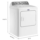 Maytag 7.0 cu. ft. Gas Dryer with Moisture Sensing MGD5430MW