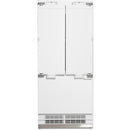  Thor Kitchen 36-inch, 19.6 cu. ft. Built-in French 3-Door Refrigerator with Water Dispenser XRF3619BFP IMAGE 1