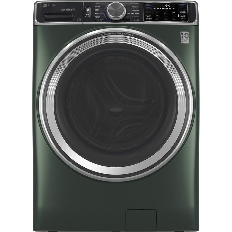 GE Profile 5.5 cu. ft. Front Loading Washer with UltraFresh Vent System Plus PFW955SPWGN IMAGE 1