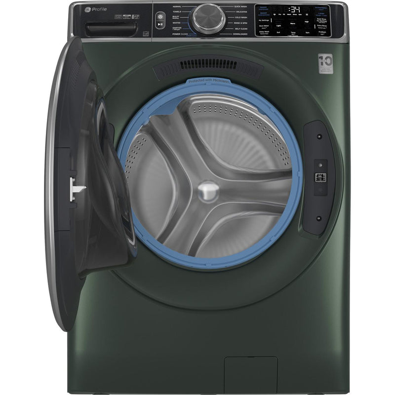 GE Profile 5.5 cu. ft. Front Loading Washer with UltraFresh Vent System Plus PFW955SPWGN IMAGE 2