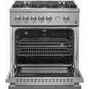 Forno 30-inch Freestanding Gas Range with Convection Oven Technology FFSGS6274-30 IMAGE 3