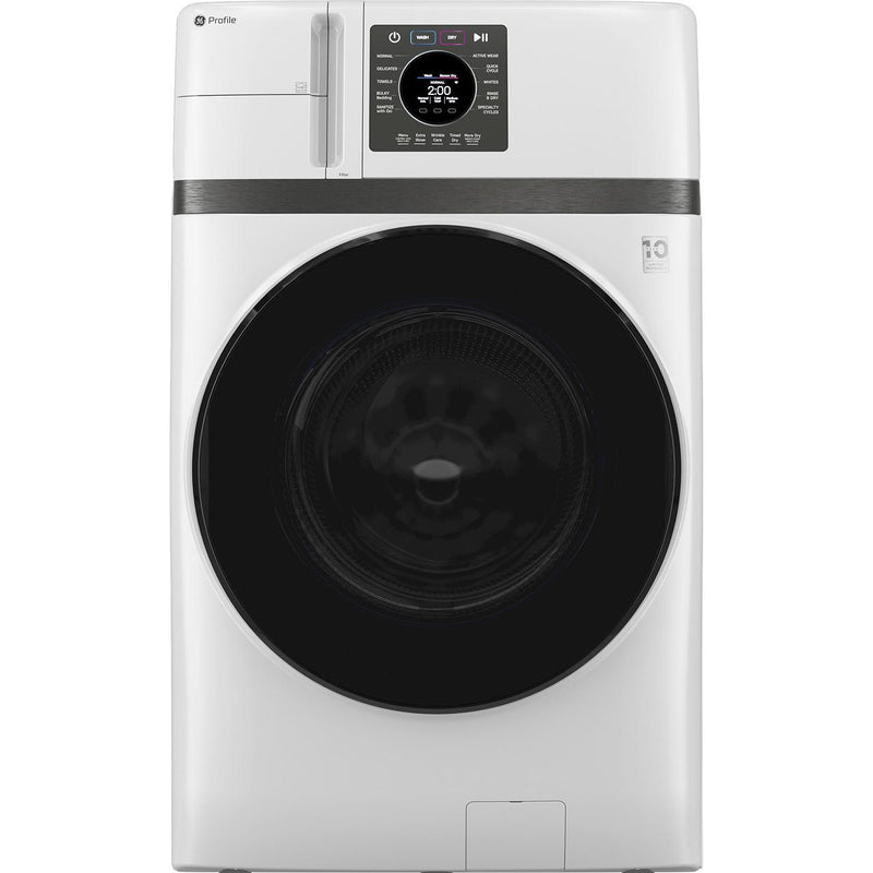  GE Profile All-in-One Electric Laundry Center with Pet Hair Mode PFQ83HSLWWW IMAGE 1