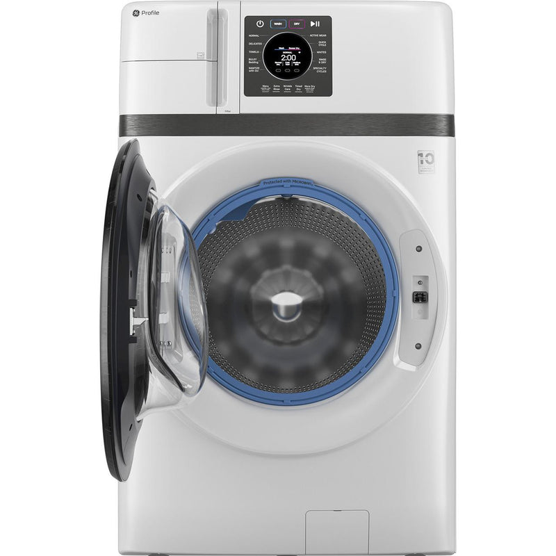  GE Profile All-in-One Electric Laundry Center with Pet Hair Mode PFQ83HSLWWW IMAGE 3