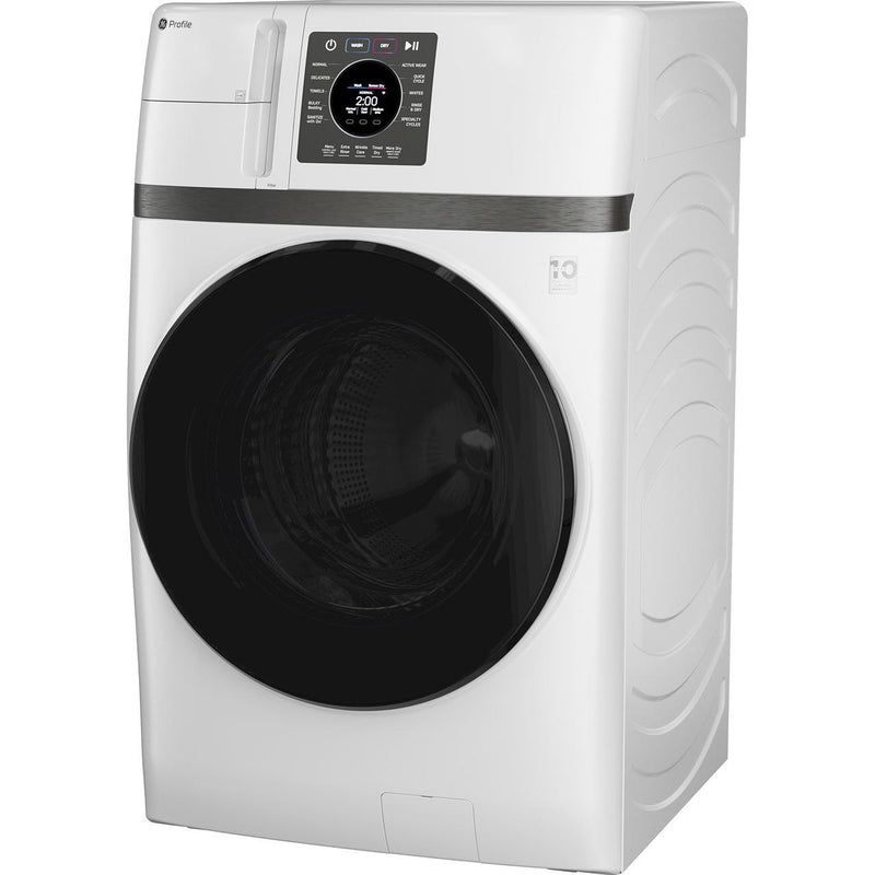  GE Profile All-in-One Electric Laundry Center with Pet Hair Mode PFQ83HSLWWW IMAGE 4