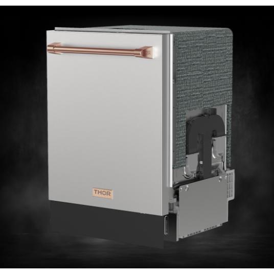  Thor Kitchen 24-inch Built-in Dishwasher DW24X8BA99-RSG IMAGE 3
