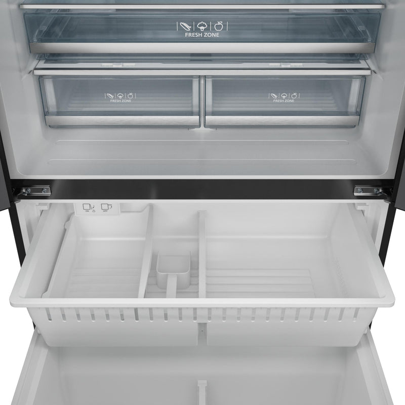  Thor Kitchen 36-inch, 20.3 cu. ft. Counter-Depth French 3-Door Refrigerator with Ice Maker RF3621CTD00-BRZ IMAGE 6