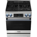  Thor Kitchen 30-inch Freestanding Gas Range with Tilt Panel RSG30LP-BLU IMAGE 2