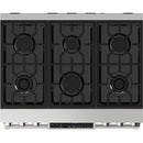  Thor Kitchen 36-inch Freestanding Gas Range with Tilt Panel RSG36LP IMAGE 3