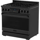  Thor Kitchen 36-inch Freestanding Gas Range with Tilt Panel RSG36B IMAGE 5
