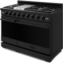  Thor Kitchen 48-inch Freestanding Gas Range with Convection Technology RSG48EB IMAGE 3
