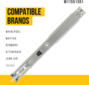 Whirlpool Dryer Door Hinge (W11551301)
