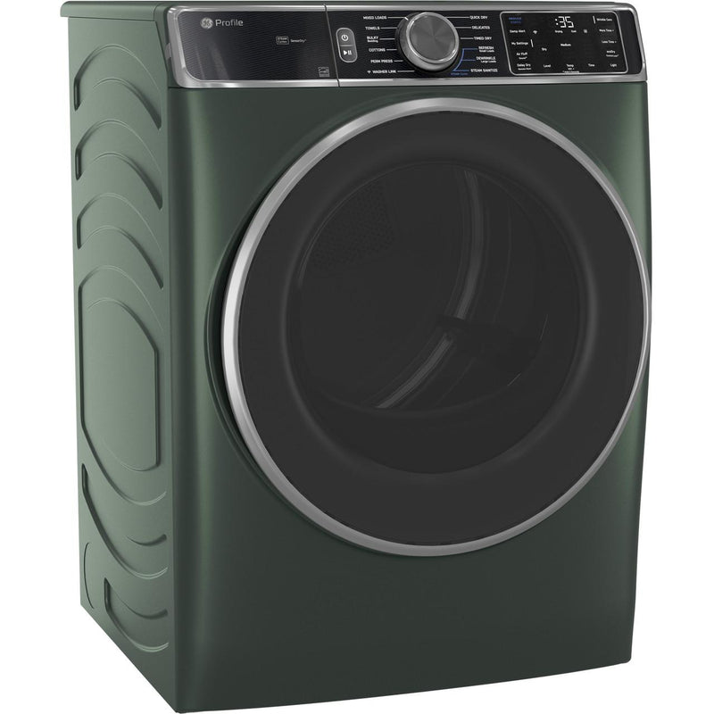 GE Profile 7.8 cu. ft. Electric Dryer with Sanitize Cycle PFD95ESPWGN IMAGE 3