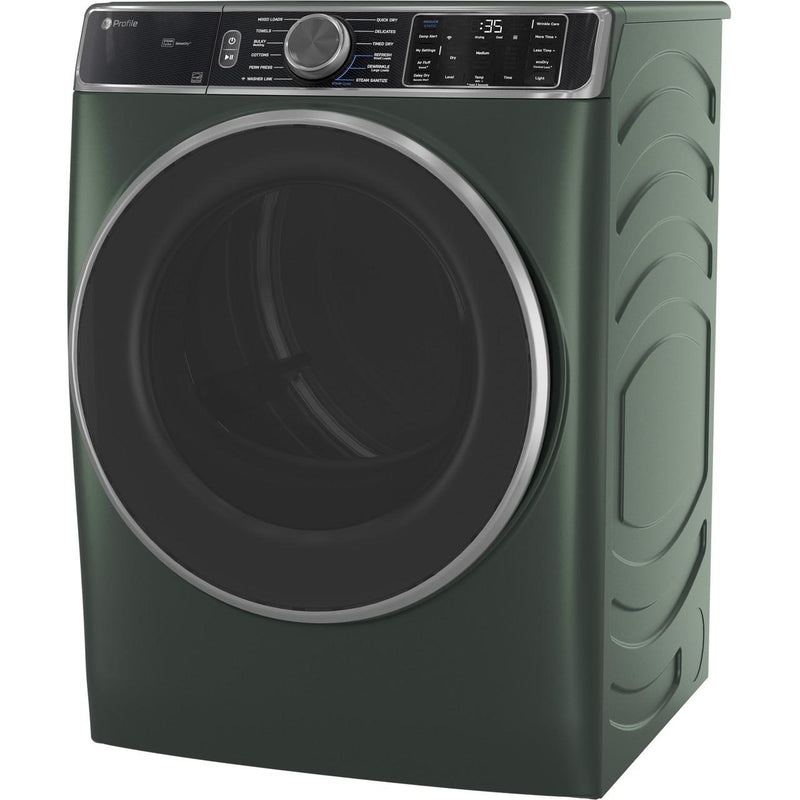 GE Profile 7.8 cu. ft. Electric Dryer with Sanitize Cycle PFD95ESPWGN IMAGE 4