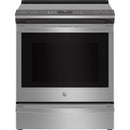 GE Profile 30-inch Smart Slide-In Front-Control Induction Range with Air Fry PHS93EYPFS IMAGE 1