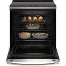 GE Profile 30-inch Smart Slide-In Front-Control Induction Range with Air Fry PHS93EYPFS IMAGE 3