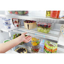 Whirlpool 36-inch, 23.8 cu. ft. Counter-Depth French 3-Door Refrigerator (Black)WRF954CIHB