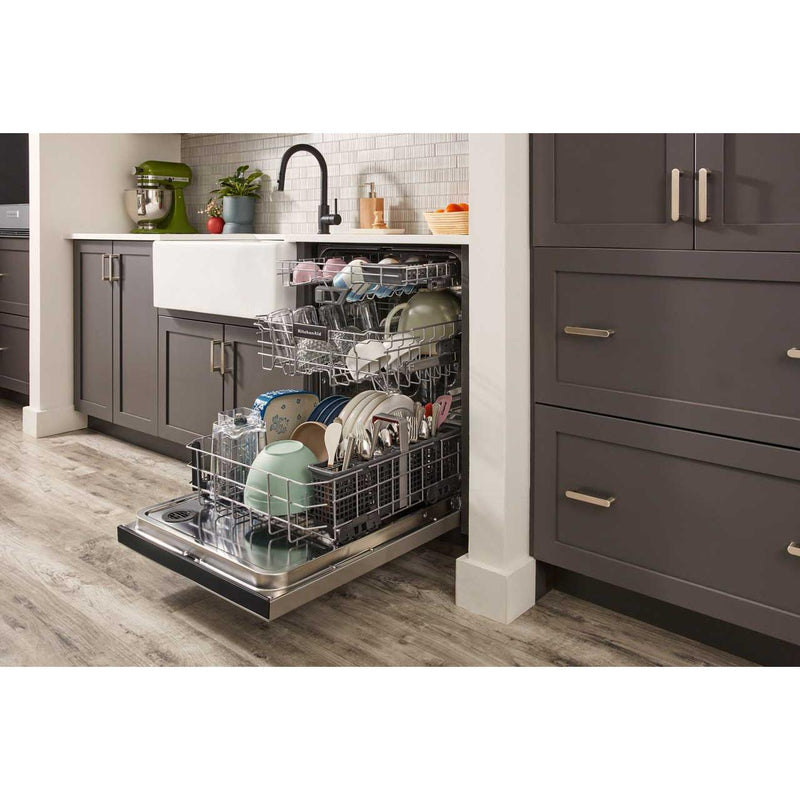 KitchenAid 24-inch Built-In Dishwasher with Third Rack KDTE304RBS IMAGE 15