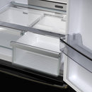 Forno 33-inch, 18 cu. ft. Counter-Depth French Four Door Refrigerator with Interior Ice Maker FFFFD1791-33BLK IMAGE 8