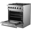 Forno 30-inch Freestanding Dual-Fuel Range with True European Convection Technology FFSGS6197-30 IMAGE 12