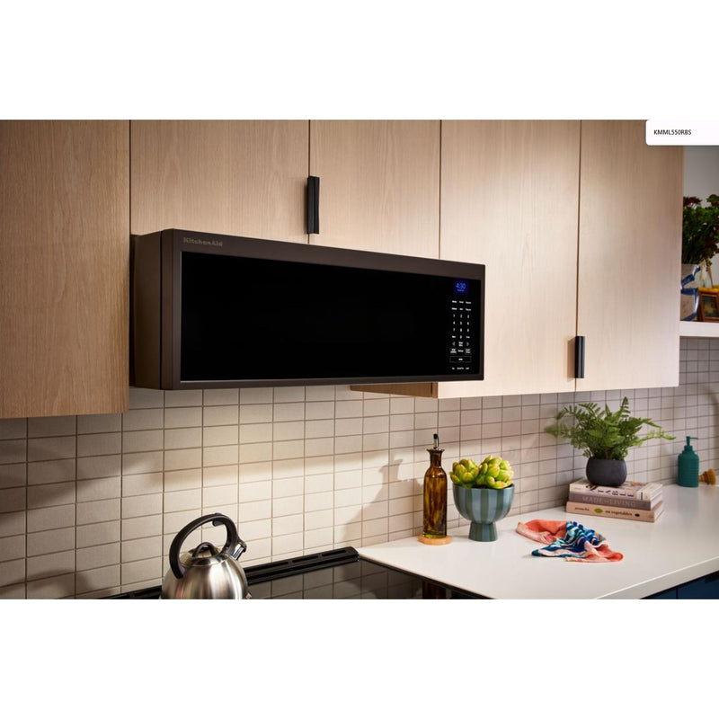 KitchenAid 30-inch, 1.1 cu. ft. Over-the-Range Microwave Oven KMML550RBS IMAGE 8