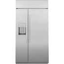 GE Profile 48-inch, 28.7 cu. ft. Side-by-Side Refrigerator with Dispenser PSB48YSNSSPSB48YSNSS