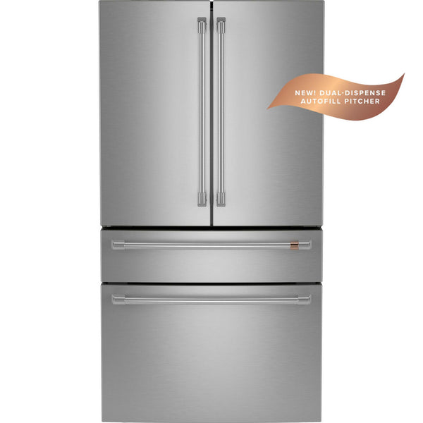 Café 23.2 Cu. Ft. Smart Counter-Depth 4-Door French-Door Refrigerator CJE23DP2WS1 IMAGE 1