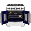Forno 30-inch Capriasca Freestanding Gas Range with French Door FFSGS6460-30FFSGS646030