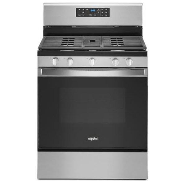 (WFG525S0JS) Whirlpool 30-inc Freestanding Gas Range with SpeedHeat? Burner WFG525S0JS