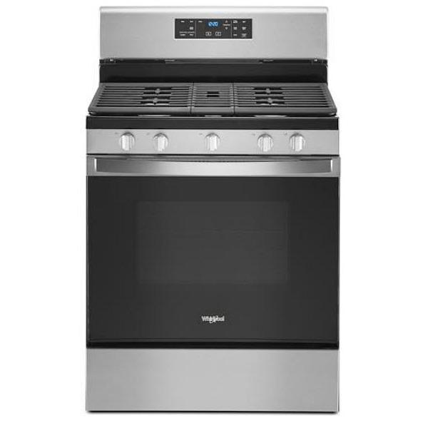 Whirlpool 30-inc Freestanding Gas Range with SpeedHeat™ Burner WFG525S0JS